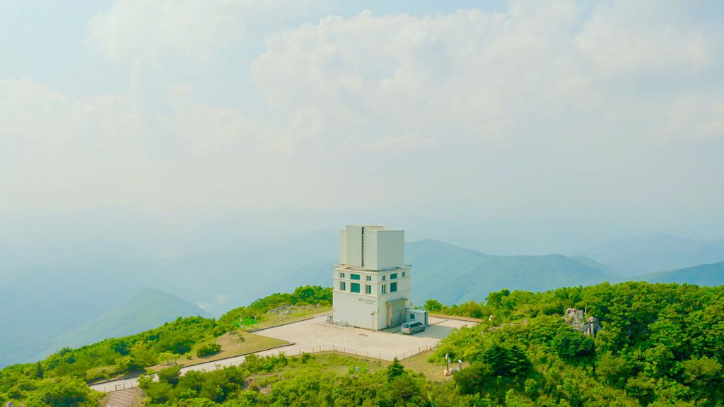 보현산천문대 항공뷰